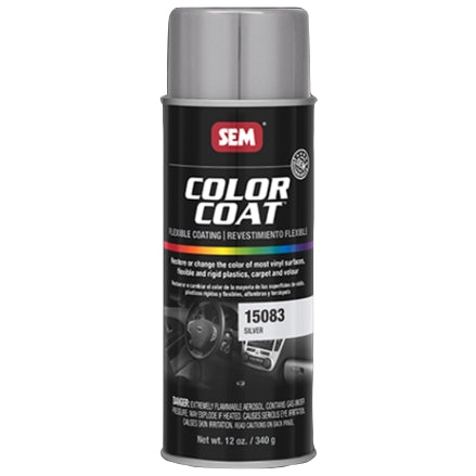 SEM 15083 Color Coat Silver, 16 oz Aerosol
