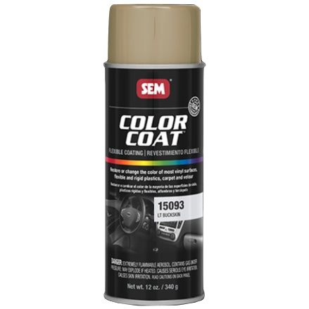 SEM 15093 Color Coat Light Buckskin, 16 oz Aerosol