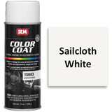 SEM 15603 Color Coat™ Sailcloth White, 16oz Aerosol