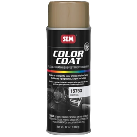 SEM 15753 Color Coat Light Oak, 16 oz Aerosol