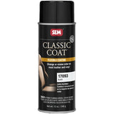 SEM 17093 Classic Coat™ GM 848 Black, 16oz Aerosol