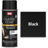 SEM 17093 Classic Coat™ GM 848 Black, 16oz Aerosol, 2