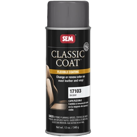 SEM 17103 Classic Coat™ GM 9780 Dark Gray, 16oz Aerosol