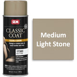 SEM 17383 Classic Coat Ford 1T3A Medium Light Stone, 16oz Aerosol