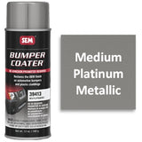 SEM 39413 Bumper Coater™ Medium Platinum Metallic, 16 oz Aerosol, 2