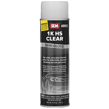 SEM 40913, 1K HS Clear Coat Semi-Gloss