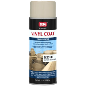 SEM M25143 Marine Vinyl Coat Chaparal Beige Platinum