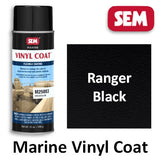 SEM Marine Vinyl Coat Ranger Black, M25053, 2
