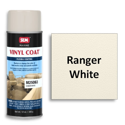 SEM M25063 Marine Vinyl Coat Ranger White – SMSDistributors.com