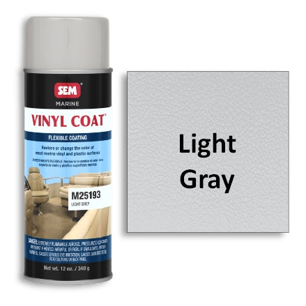 SEM M25193 Marine Vinyl Coat Light Gray SMSDistributors