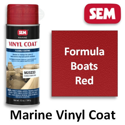 SEM M25233 Marine Vinyl Coat Formula Boats Red – SMSDistributors.com