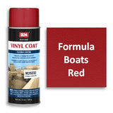 SEM Marine Vinyl Coat Formula Boats Red, M25233