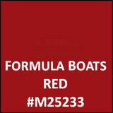 SEM M25233 Marine Vinyl Coat Formula Boats Red color swatch