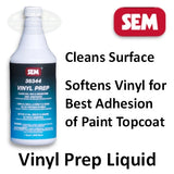 SEM 38344 Vinyl Prep Liquid, Quart, 2