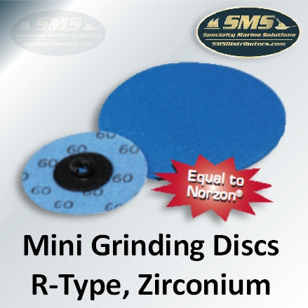 Zirconium Mini Grinding Discs, R-Type