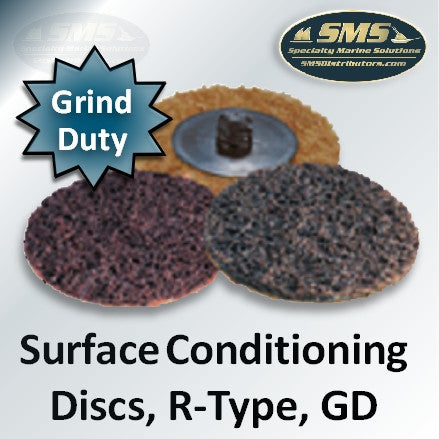 Grind Duty GD Mini Surface Conditioning Discs, R-Type