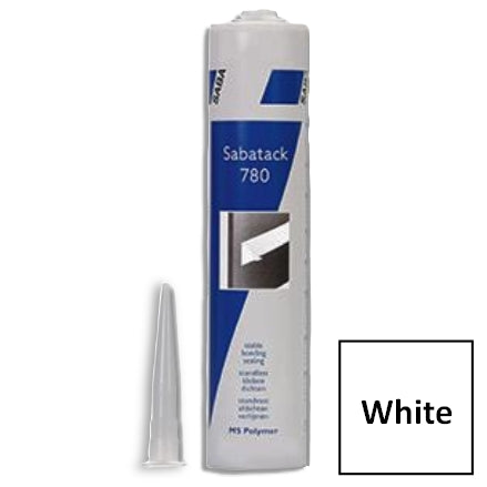 Sabatack 780 Adhesive & Sealant, White, 290ml Cartridge