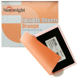 Sunmight Flexible Grip Sheets, Orange (1,200-1,500 Grit Finish), 60122