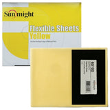 Sunmight Flexible Grip Sheets, Yellow (800-1000 Grit Finish), 60119