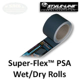 Super-Flex 2.75" Wet and Dry PSA Sticky-back Sanding Rolls, 2