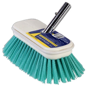 Swobbit SW77355 7.5 Inch Stiff Green Bristle Scrub Brush, 1