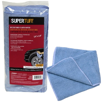 Trimaco SuperTuff Microfiber Wipes, 12-Pack, 10829