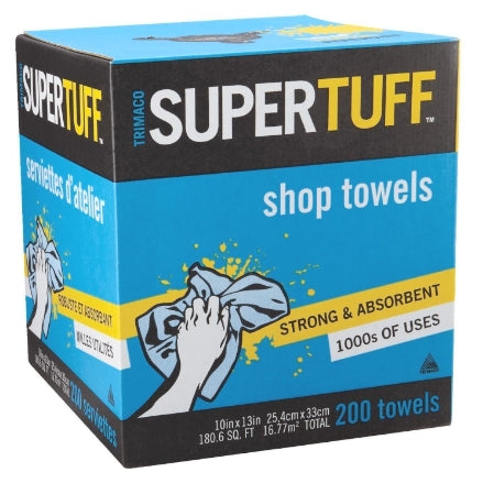 Trimaco SuperTuff Shop Towels, 200 Count, 10220