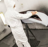 SuperTuff Tack Cloth in action, 2