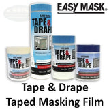 Easy Mask Tape & Drape Pre-taped Masking Film Collection
