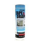 Easy Mask Tape & Drape 4' x 72' Pre-taped Masking Film, 949560
