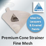 SuperTuff Paper Cone Fine Mesh Paint Strainers, 11107