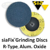 text description sia siafix 2925 sialox AO, Locking Discs, R-Type, and front and back image of locking disc